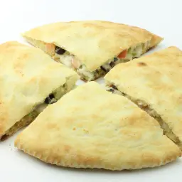 فطيرة فلافل مدورة